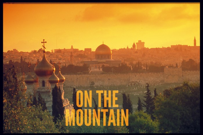 View of Jerusalem from the Mount of Olives