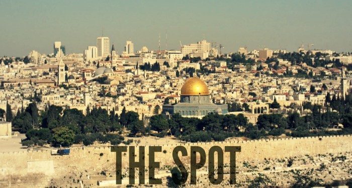 From the Mount of olives