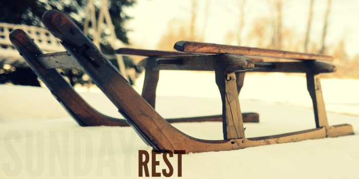 Sunday Rest