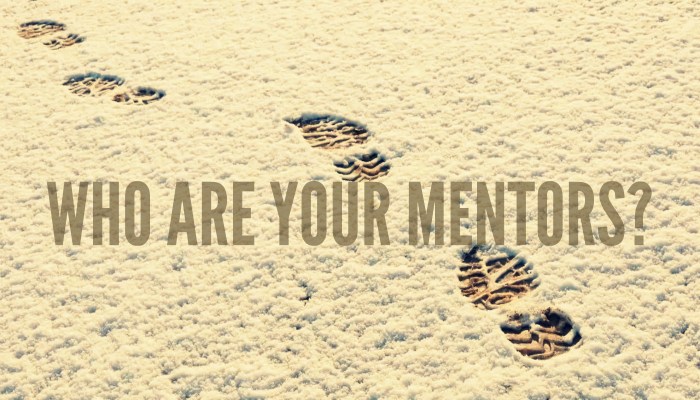 who are  your mentors