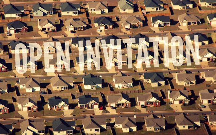 open invitation