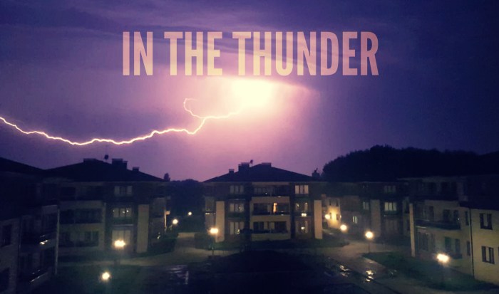 in the thunder